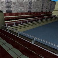 Ice arena 3D Model
