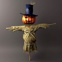 Scarecrow 3D Model