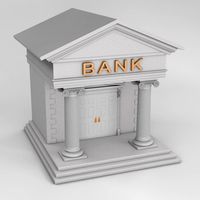 Bank Structure 3D Model