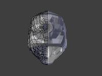 Dead Eye Concept Helm 3D Model