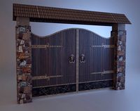 Gate 3D Model