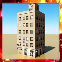 3D Models Building 43 3D Model