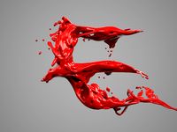Alphabet Liquid: E