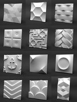 3d Gypsum Panels Collection