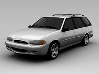 Ford Escort 1997 Wagon 3D Model