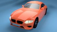 BMW M Z4 Coupe 3D Model