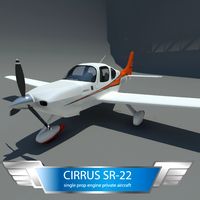 cirrus sr-22 private airplane