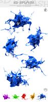 HD Abstract Water Paint Liquid Splash 20
