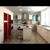 Photorealistic Kitchen Scene 0006 3D Model