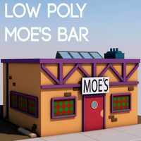 Low poly Moe's bar