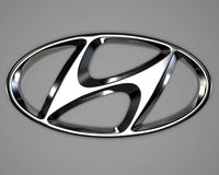 Hyundai Logo 3D Model