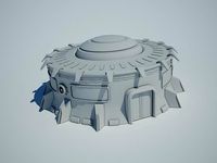 Scifi building10 3D Model