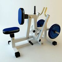 Exercise Machine 2 3D Model