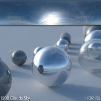 HDRI IBL 1508 Clouds Sky