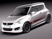 Suzuki Swift XITE 2011 3D Model
