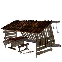 TrapperShack 3D Model