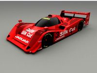 Jaguar XJR 14 lemans 3D Model