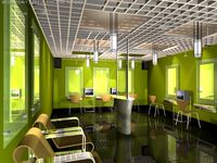 Baber Shop 3D Model