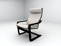 kreslo 3D Model
