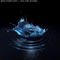 Water fx 02 3D Model
