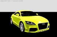Audi TT RS 3D Model