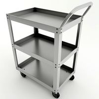 Metal Cart 3D Model