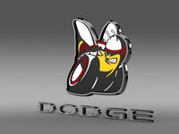 Dodge Bee logo 3D Model