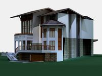 Villa 244 3D Model