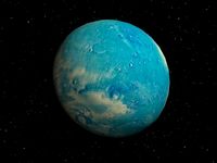 Planet Pluto 3D Model