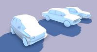 KGST cars set 3D Model