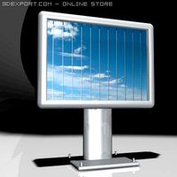 OutDoor Sign 3D Model