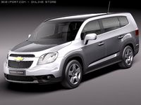 Chevrolet Orlando 2012 3D Model