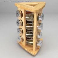 Spice rack 3D Model