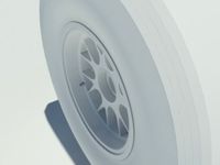 Pirelli F1 tyre 3D Model