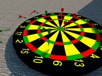 Shooting gallery 3D Model