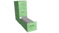 3 Drawer File Cabinet