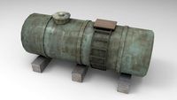 Oil tank 3D Model
