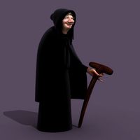Witch 3D Model
