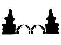 AlienTowersModel 3D Model