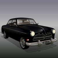 Volvo Amazon 3D Model
