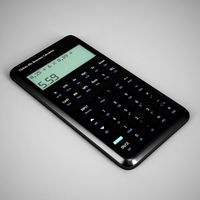 CGAxis Calculator 25 3D Model