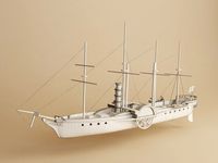 Steamer Great Westernh 3D Model