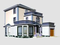 Villa 166 3D Model