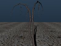 High Poly Dead Tree 2 3D Model