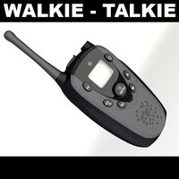 Walkie Talkie 1 3D Model