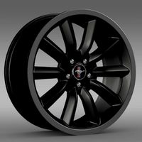 Ford Mustang Boss 302 2012 rim 3D Model