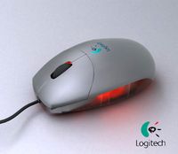 Mouse Logitech 3D Model
