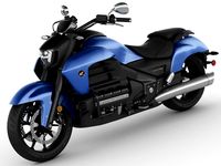 Honda Valkyrie Gold Wing F6C 3D Model