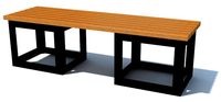 Bench006 3D Model