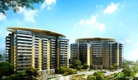 Commercial Building Exterior Modeling Design 3D Model